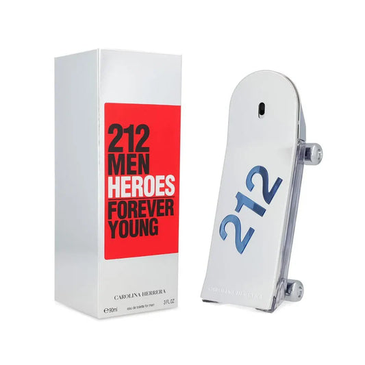 Carolina Herrera 212 Men Heroes Forever Young 3.0oz